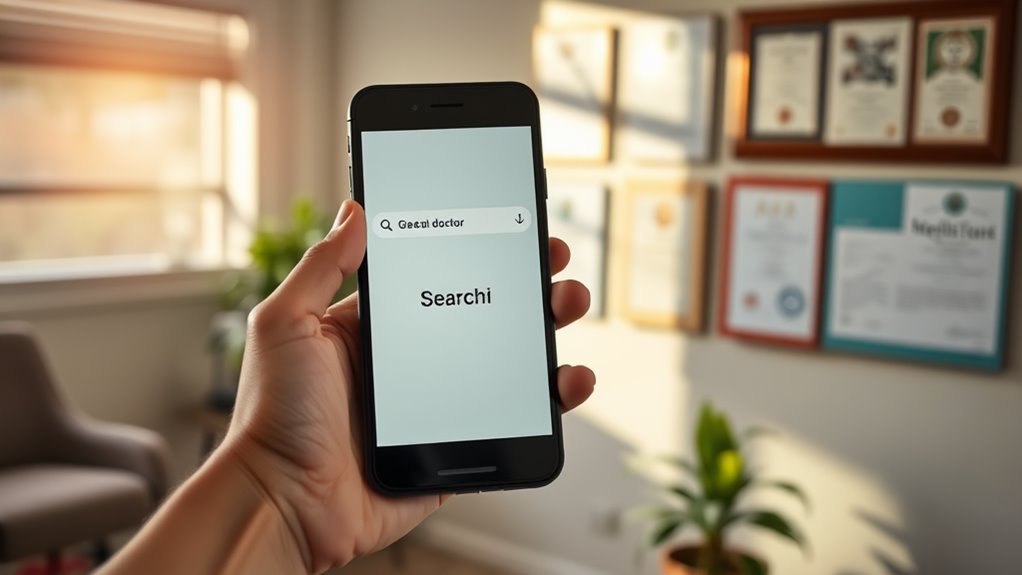 authenticate medical professional qualifications