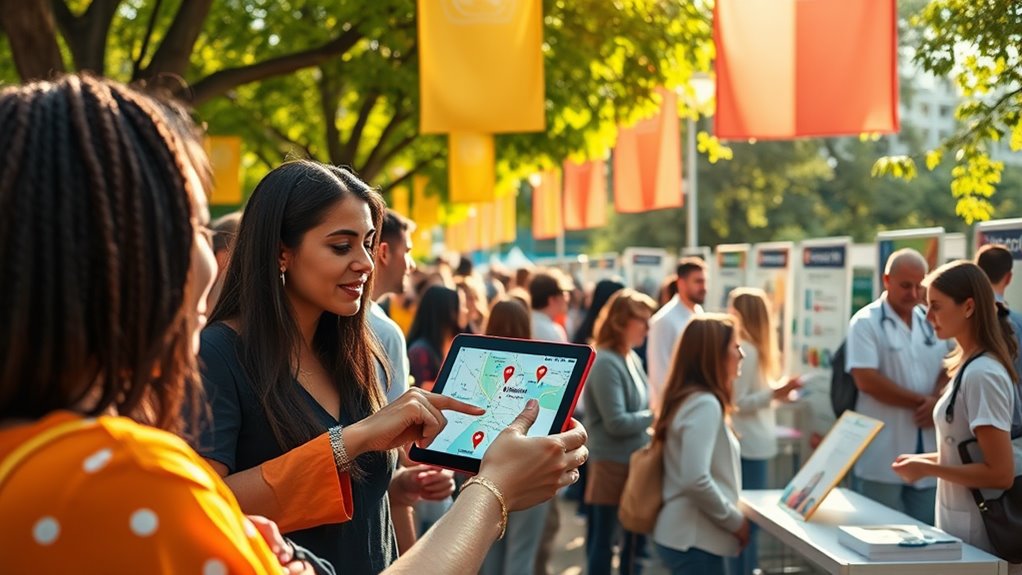 locating nearby physicians quickly